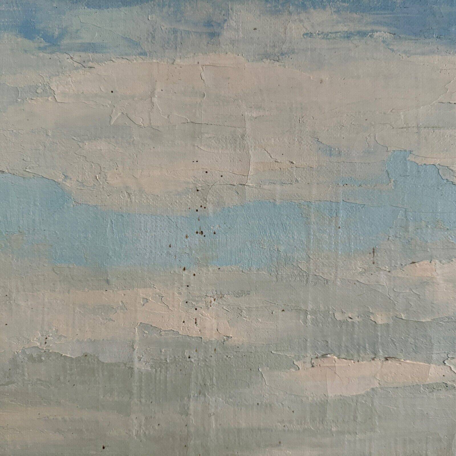 Oil on canvas depicting a 20th century landscape by Carlos Gallos