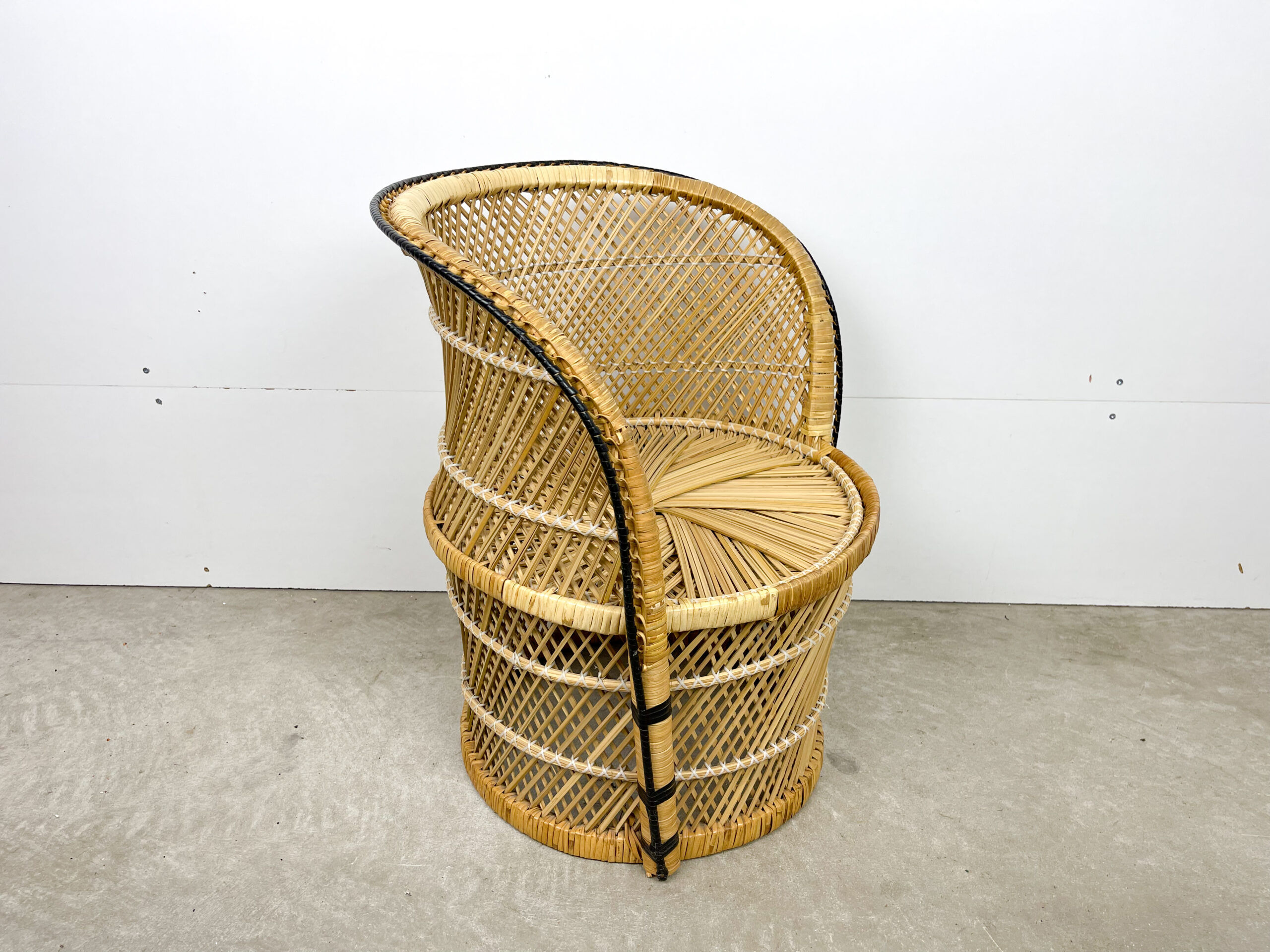 Children's peacock chair