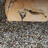 70s design marble coffee table