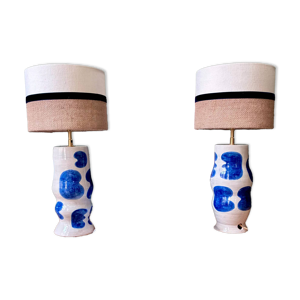 Paire de lampes ''Initiale''