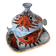 soup tureen and earthenware dish Monique Pansier Brunner
