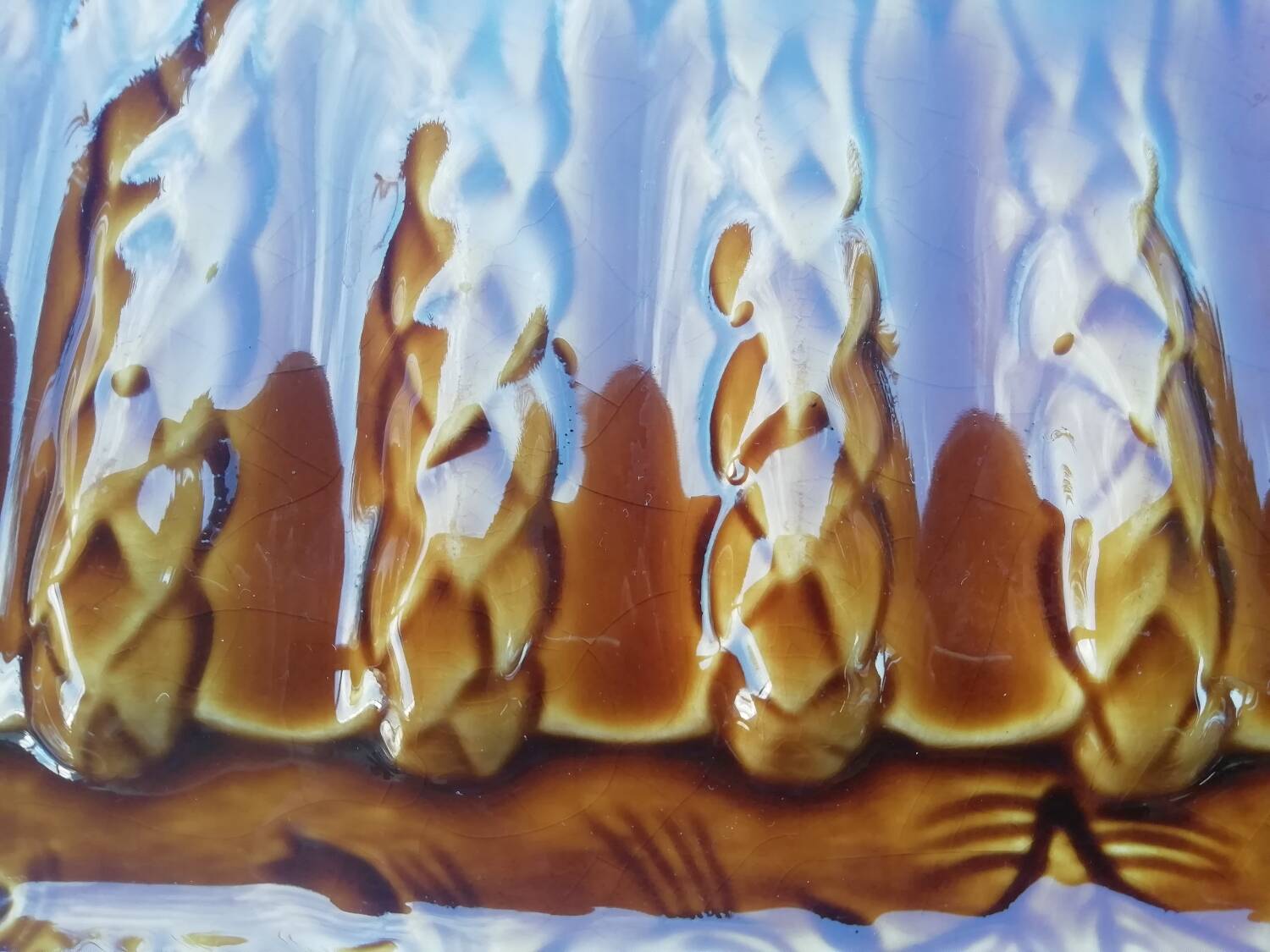 Asparagus barbotine dish