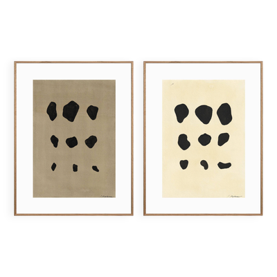 2 Dessins originaux de J. Rodgussar – Encres sur papier