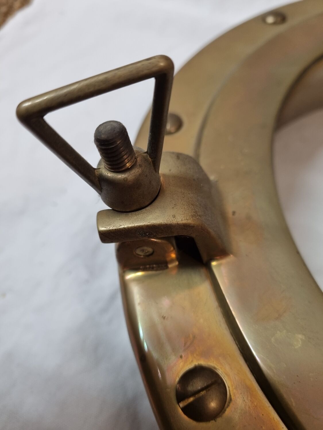 Hublot de bateau fenêtre en bronze