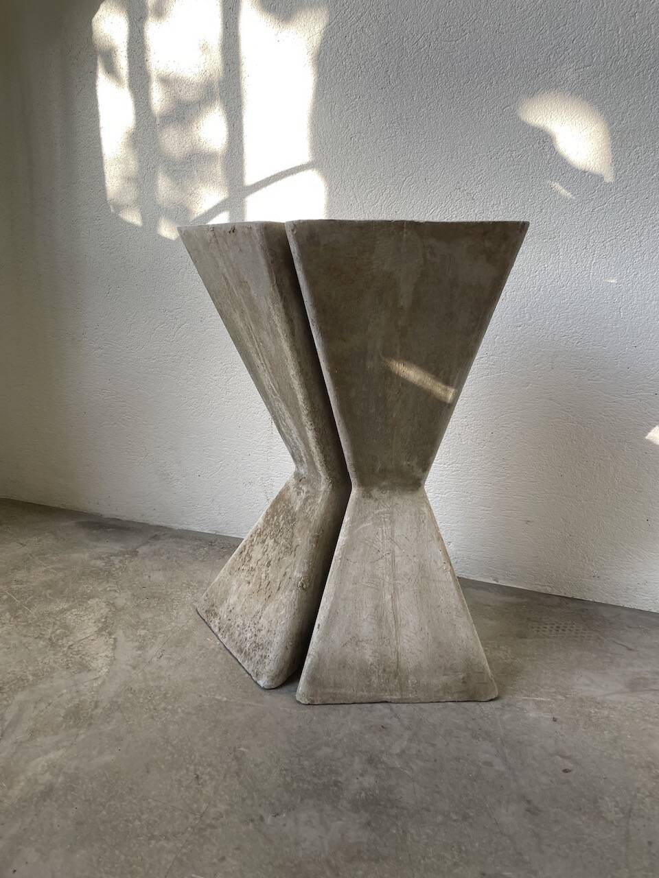 Planters jardinières fibrociment triangulaires