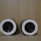 Set of 2 ceramic vases