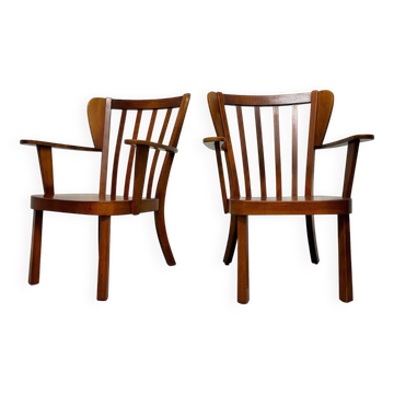 Fauteuils Mid-Century de Fritz Hansen années 40