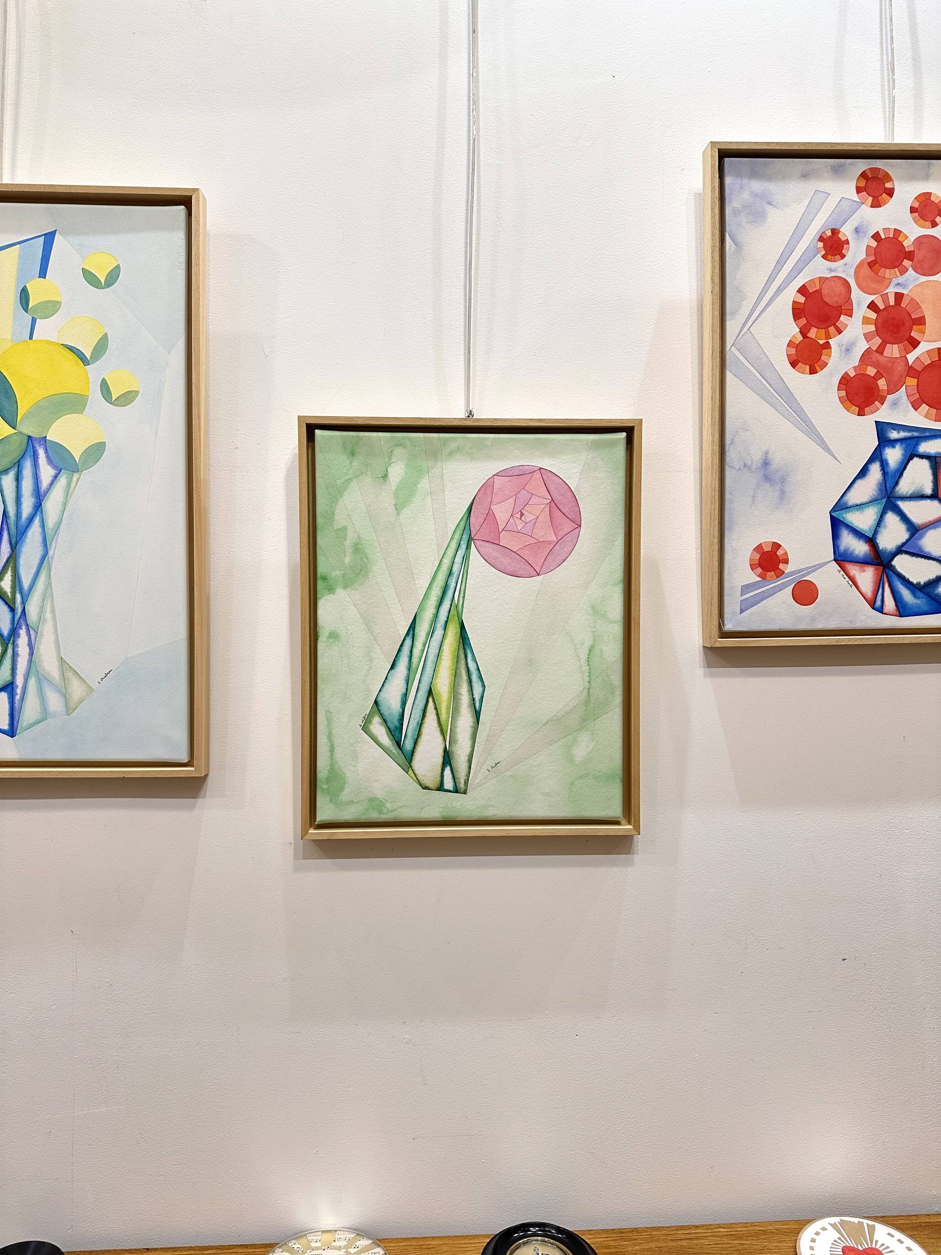 Still life pink flower