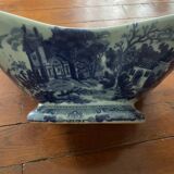 Blue English planter