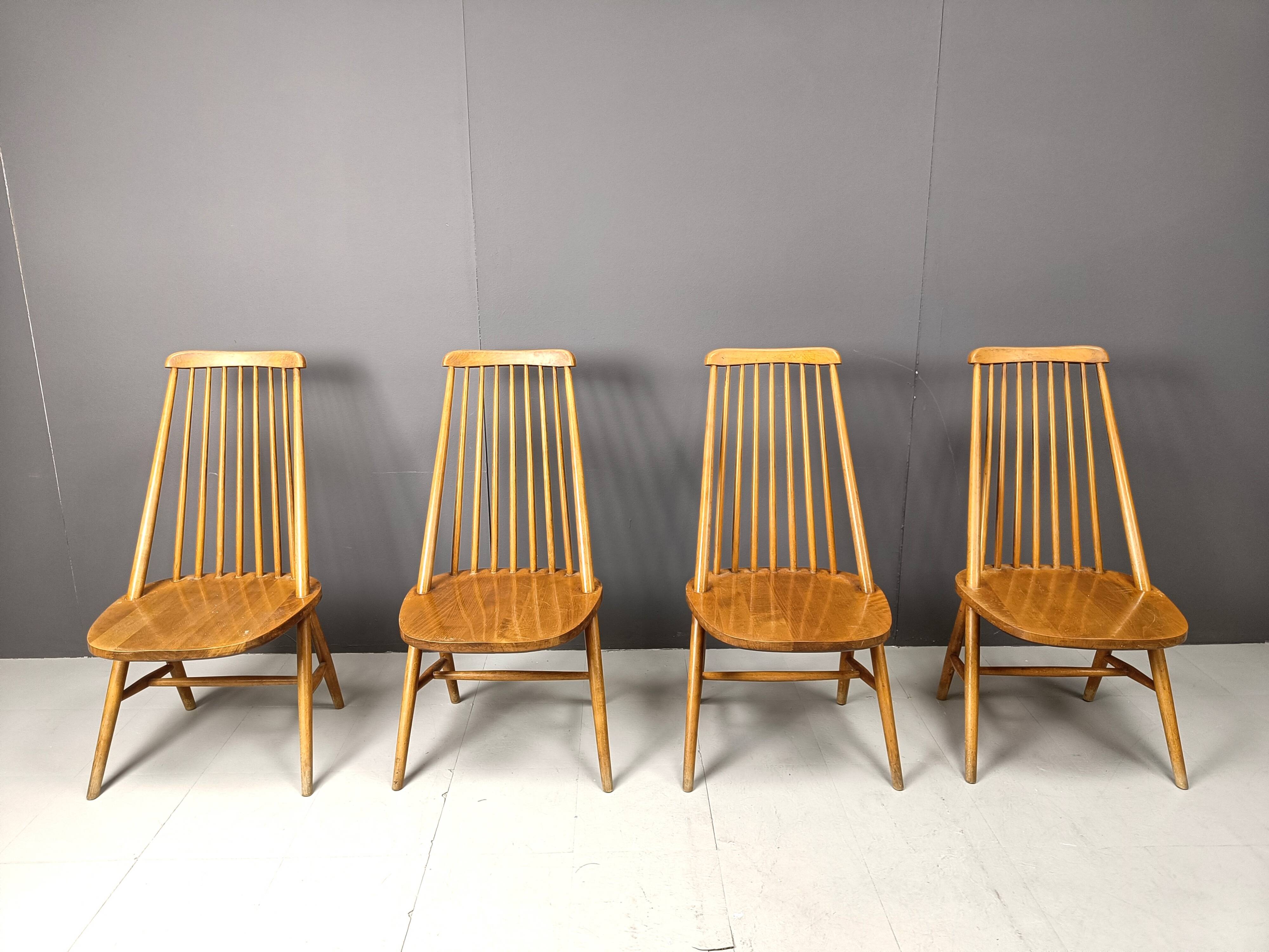 Mid century scandinavian dining chairs, 1960s
