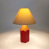 Pencil lamp 1980 red