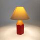 Lampe crayon 1980 rouge