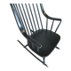 Black Lena Larsson for Nesto rocking chair 1960s