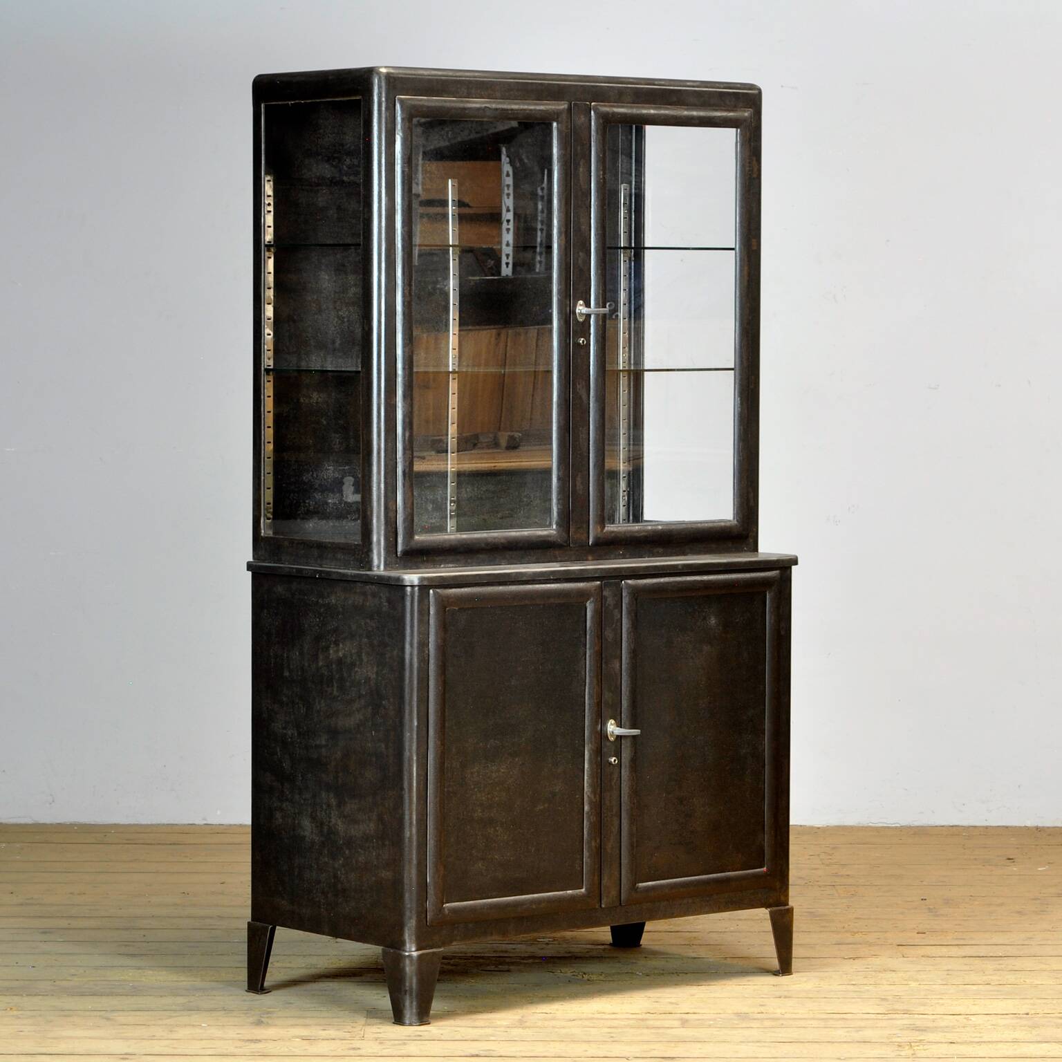 Polished Medical Cabinet, 1930’s