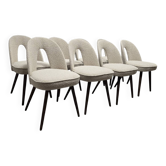 Chaises de salle à manger d'Antonin Suman, années 1960, ensemble de 8