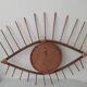 Miroir oeil en bois