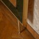 Italian floor mirror by Cristal Art, Italy 1950s