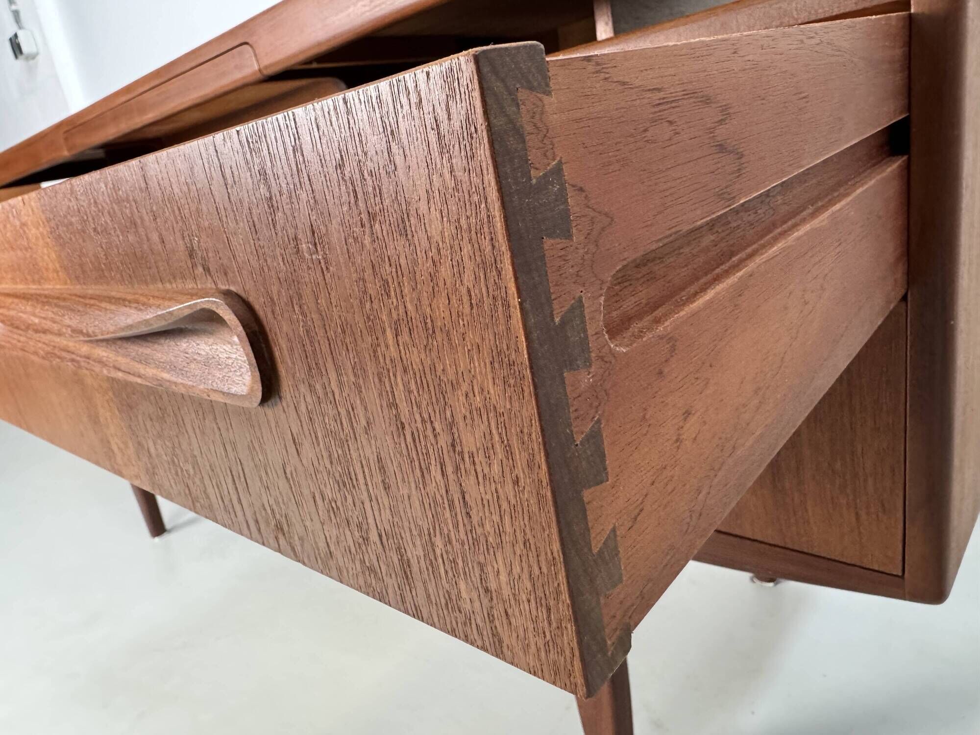 Vintage desk by G-Plan from the Fresco series by Victor Wilkins.