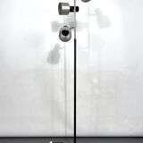 Marble and Metal three arms floor lamp Italy 1960s