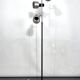 Marble and Metal three arms floor lamp Italy 1960s