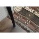 1970s Vintage Turkish Oushak Handmade Wool Cotton Brown Area Rug 85x317