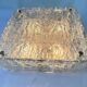 Midcentury Flush Mount or Wall Lamp Kaiser, Germany, 1970s