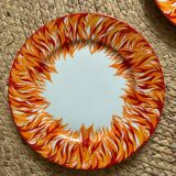 Set of 5 dessert plates by jean marais & haviland limoges