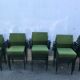 27 armchairs - modern - vintage - metal feet - 1960