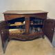 Carved Provencal buffet in Louis XV style with 2 doors