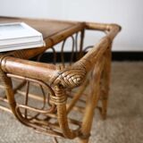 Rattan coffee table