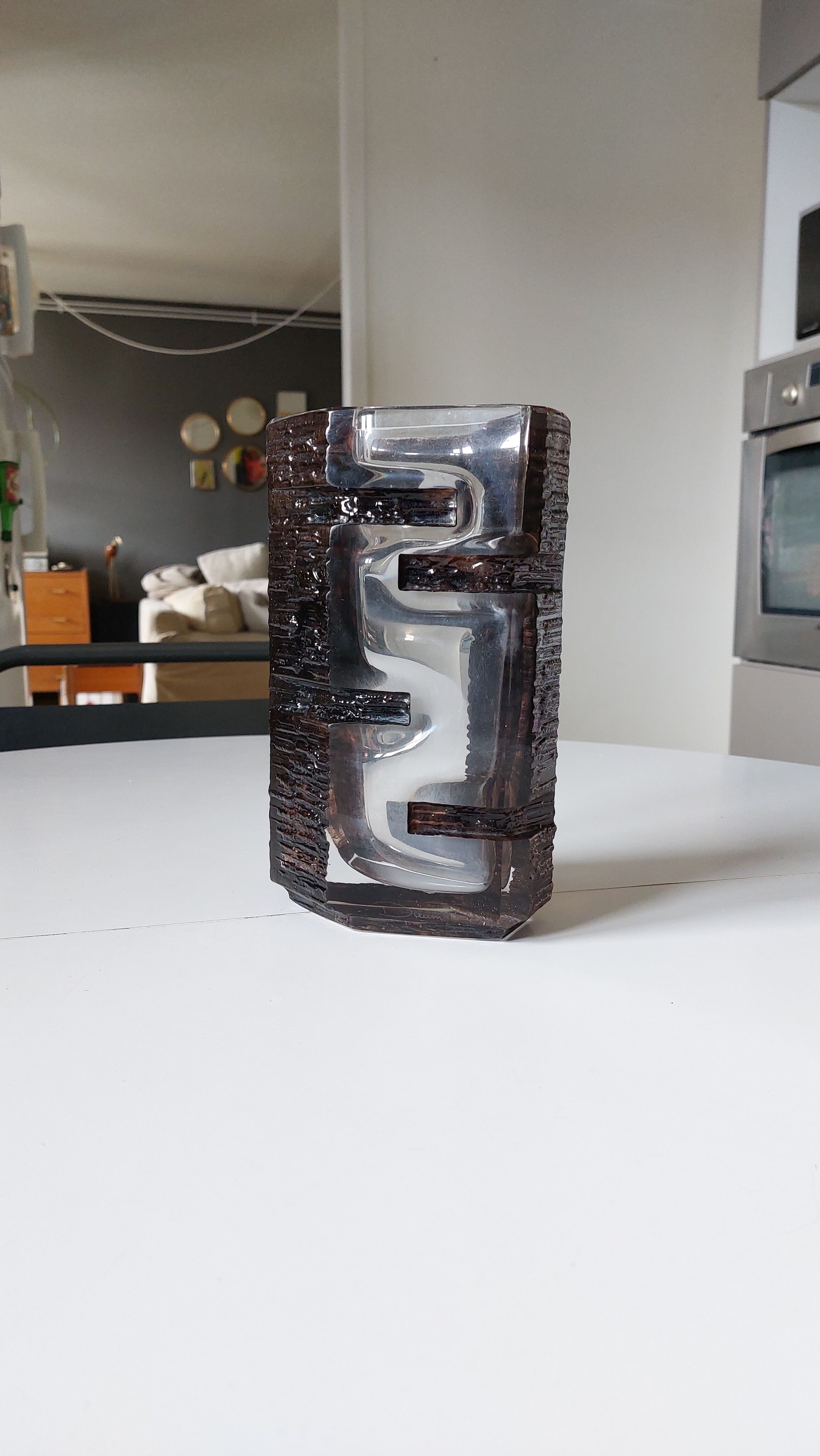 Daum vase france argos model by césar baldaccini - school of nice