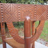 Armchair tripod oak movement Breton ar seiz vibrator