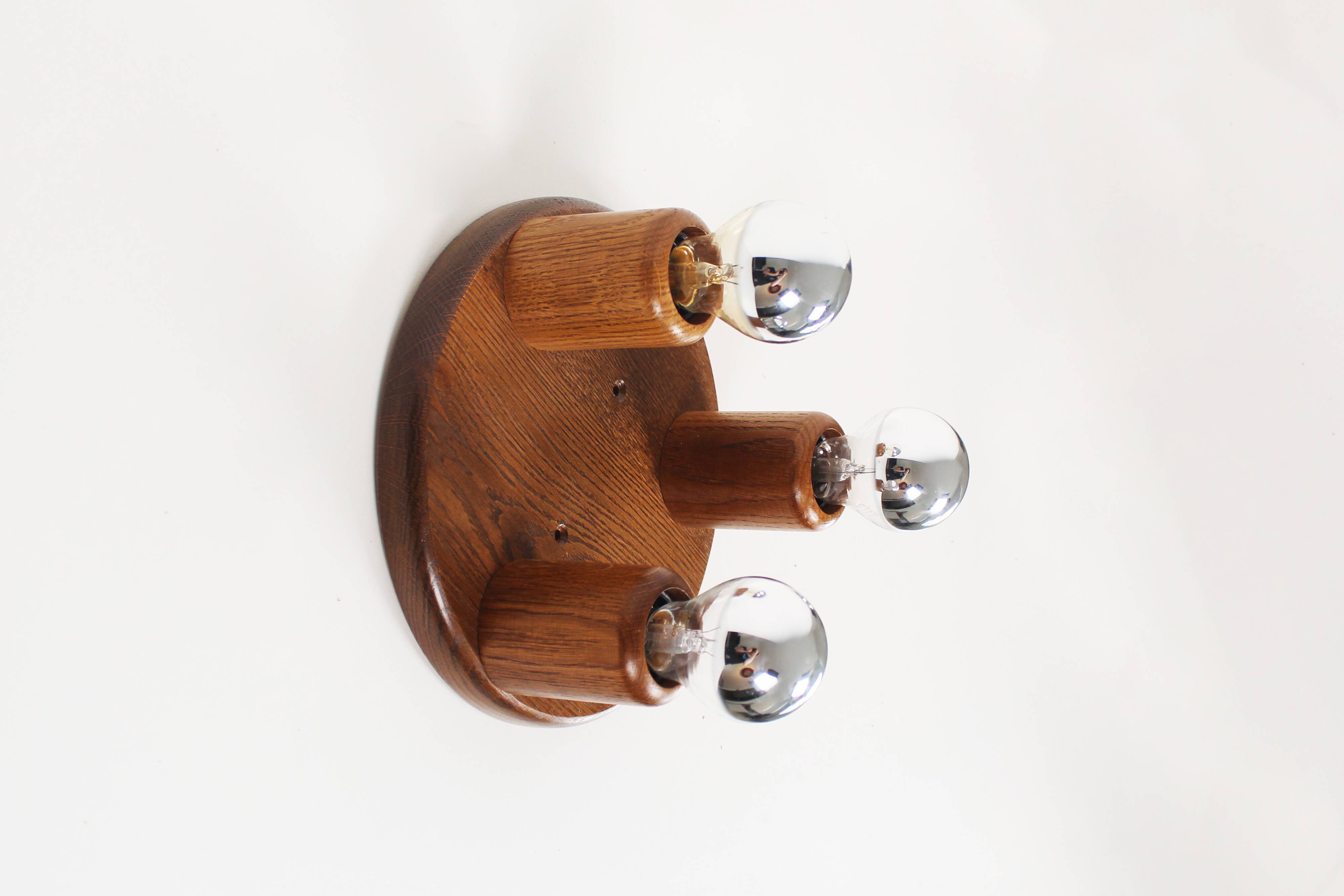 Vintage 1970's old stock 'Japandi' style ceiling or wall light