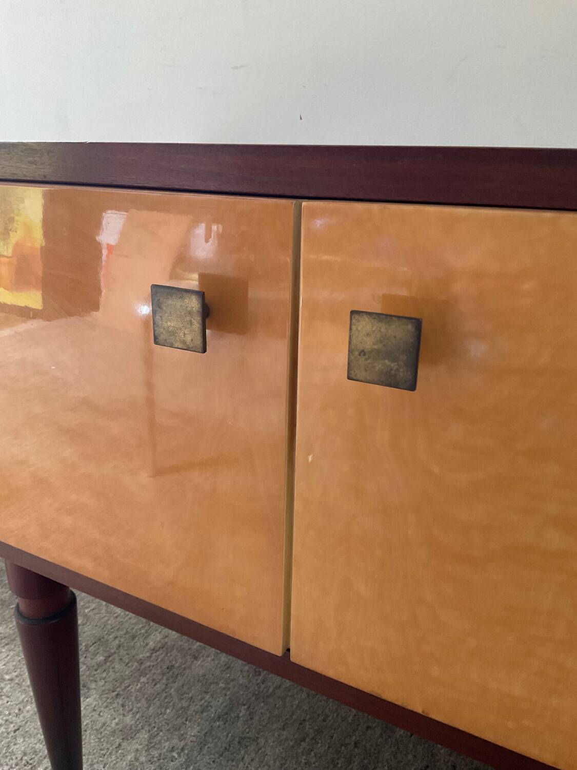 Vintage teak TV cabinet sideboard from the 60s and 70s