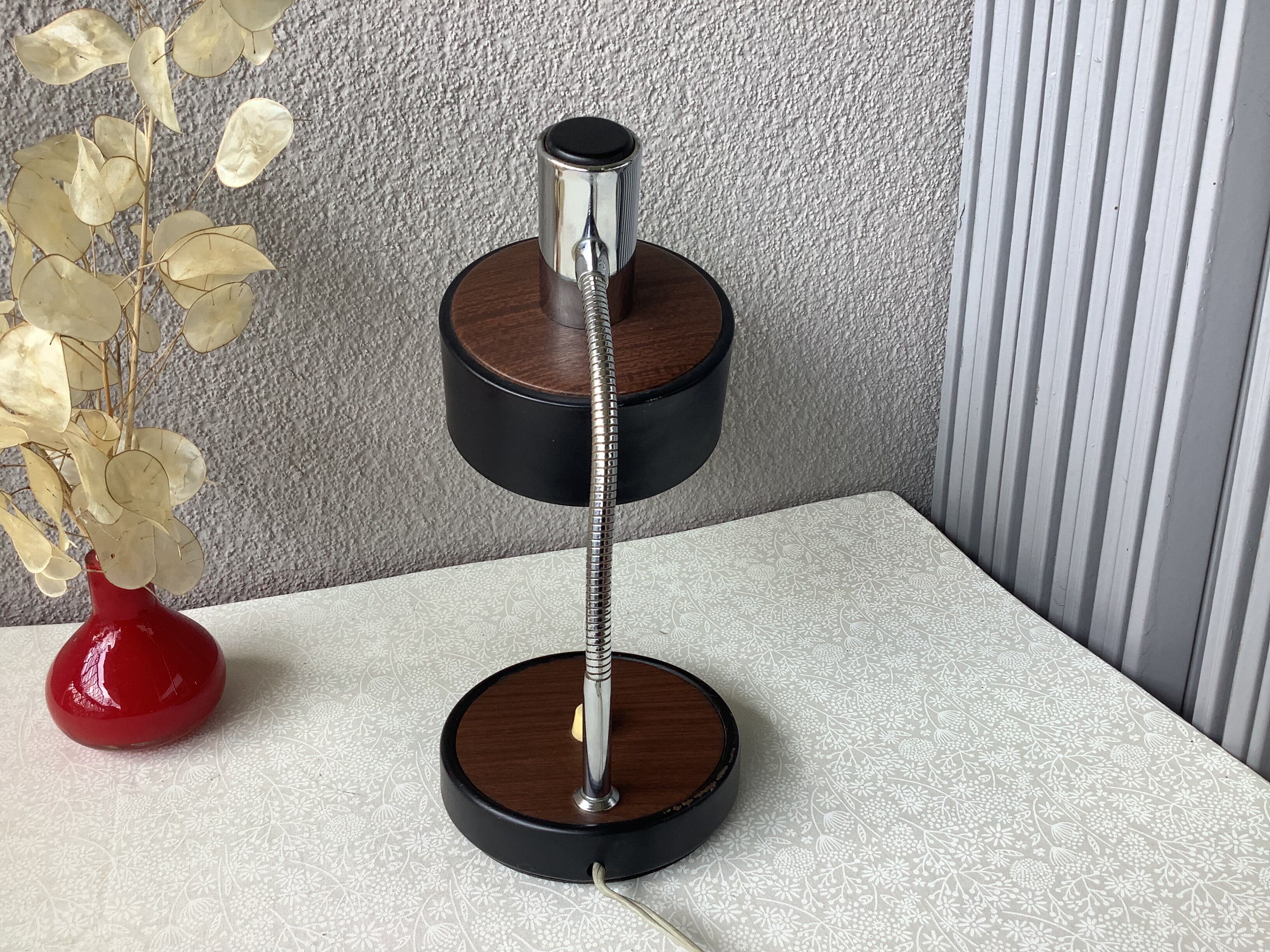 Articulated lamp 50' Italy - wood and metal
