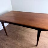 70s Scandinavian-inspired table with extensions