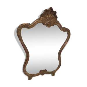 Miroir en bois doré - louis