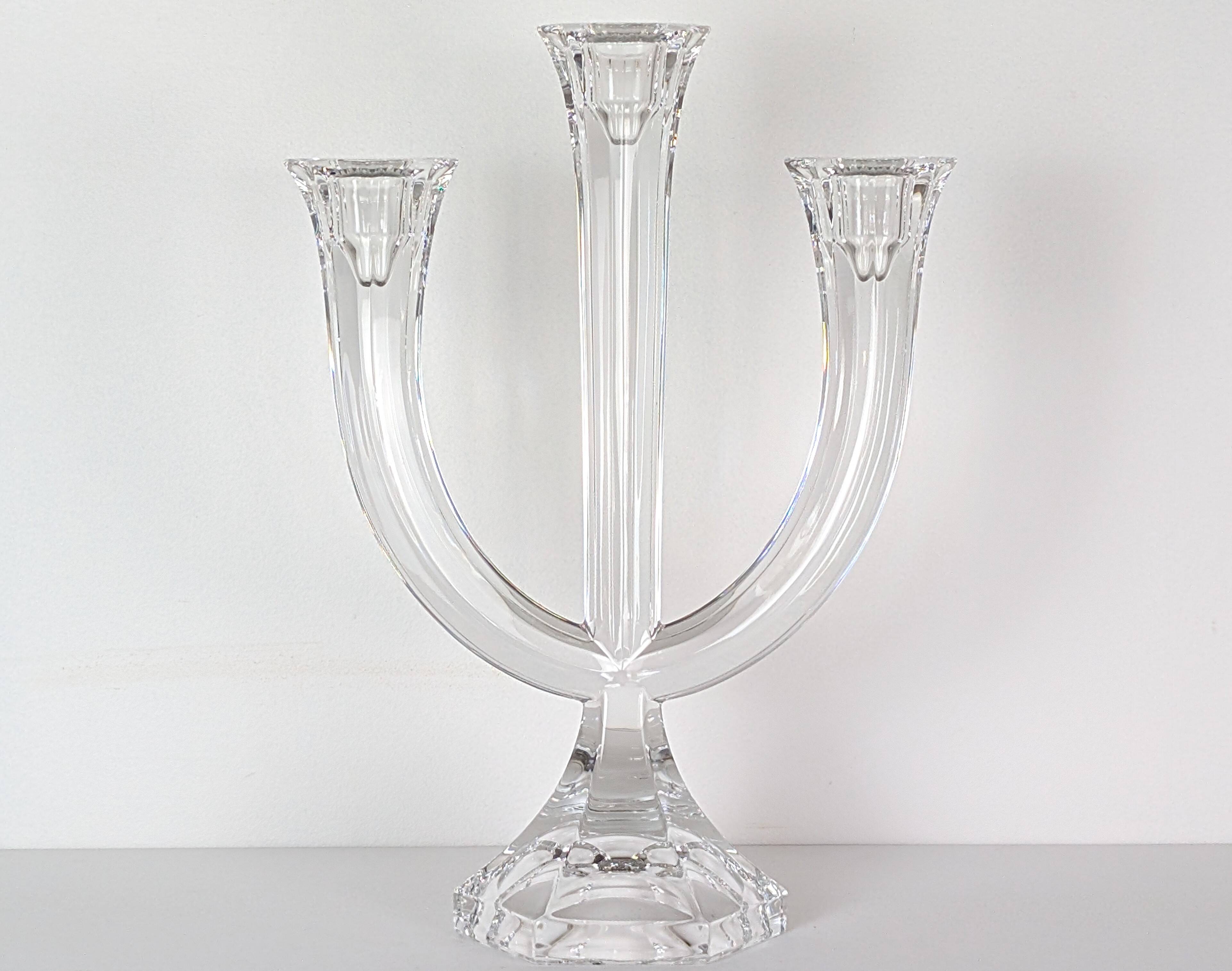 Nachtmann crystal candle holder