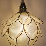 Fleur de lotus en nacre en suspension ou baladeuse