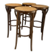 Lot de 4 tabourets bar vintage