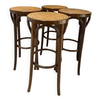 Set of 4 vintage bar stools