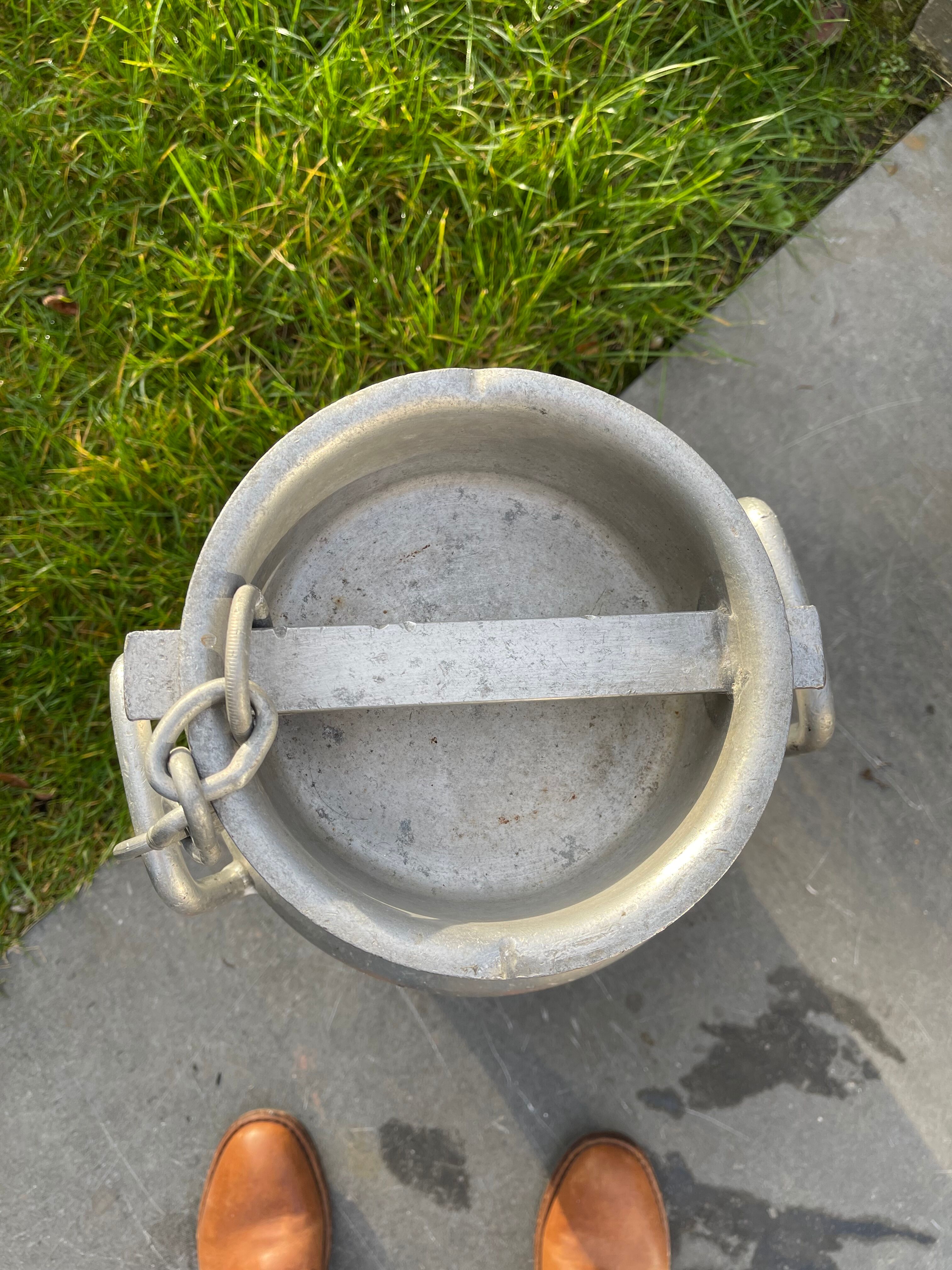 Vintage milk jar japy