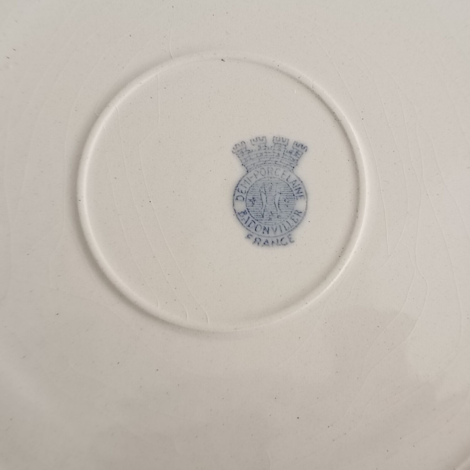 2 plates iron earth Badonviller