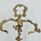 Porte parapluie porte canne art déco en bronze