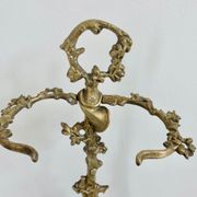 Umbrella door, bronze art deco cane holder