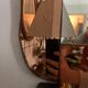Venetian mirror vintage art deco, 77x101 cm