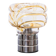 Caramel Murano glass table lamp, Mazzega, 1970s