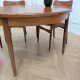 Round table G Scandinavian teak extendable