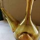 Vintage yellow smoked Catalan carafe