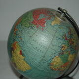 Globe land map George Philip London 1962 design taride 60s